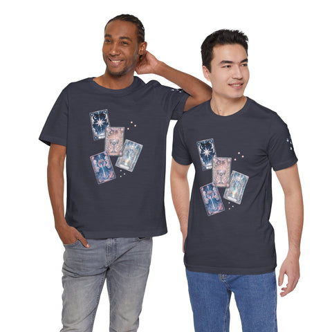 LIMITED EDITION: QUESTRAL RARE TRADING CARDS T-SHIRT w/ SLEEVE