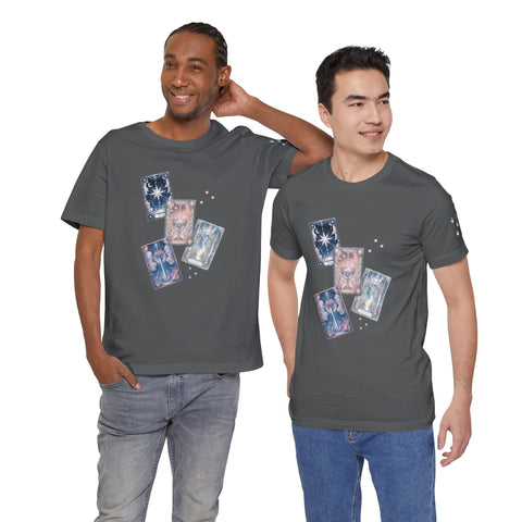 LIMITED EDITION: QUESTRAL RARE TRADING CARDS T-SHIRT w/ SLEEVE
