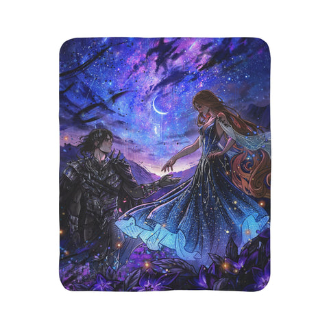 GRIM & ISLA NIGHTBANE SHERPA BLANKET