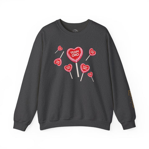 CANDY CAPSULE SWEATSHIRT: TEAM ORO in SHADOW