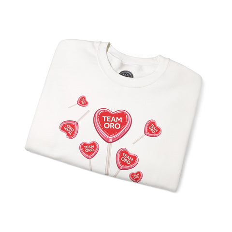 CANDY CAPSULE SWEATSHIRT: TEAM ORO in PEARL