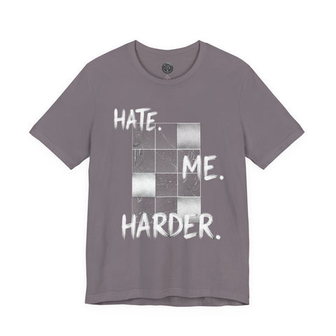 SILVER "HATE. ME. HARDER" STARSIDE T-SHIRT