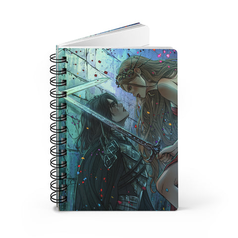 GRIM & ISLA "ME vs YOU" Spiral Bound Journal (INSIDE & OUTSIDE PRINTS)