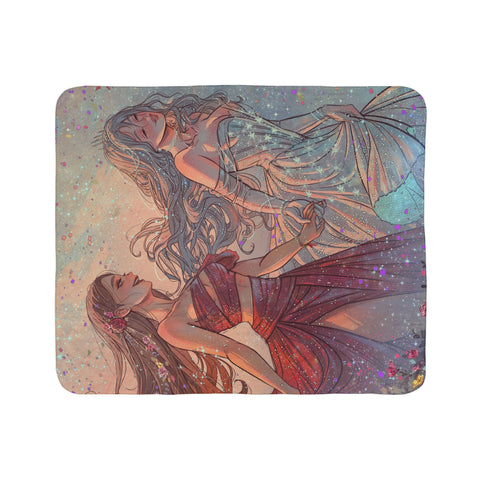 CELESTE AND ISLA SHERPA BLANKET