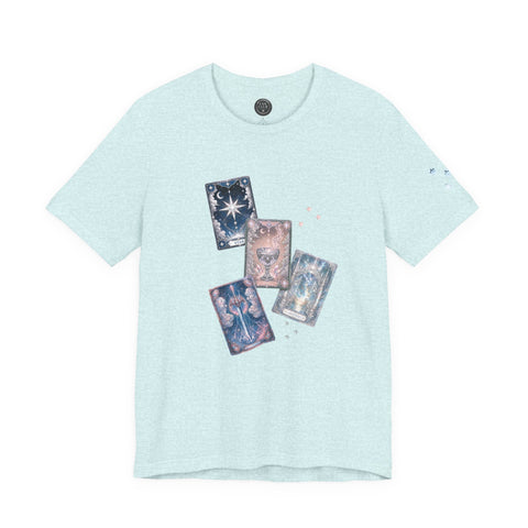 LIMITED EDITION: QUESTRAL RARE TRADING CARDS T-SHIRT w/ SLEEVE