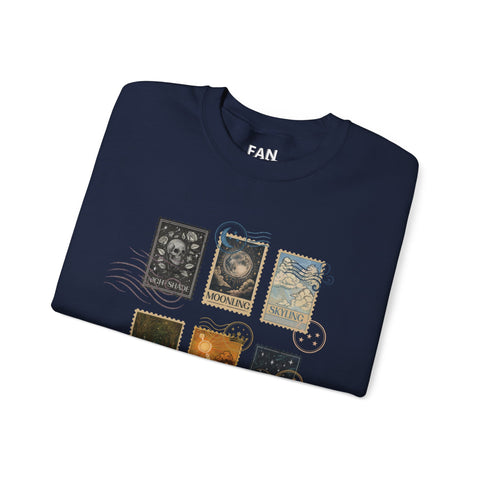 LIGHTLARK REALM TRAVELER SWEATSHIRT in "Sapphire"