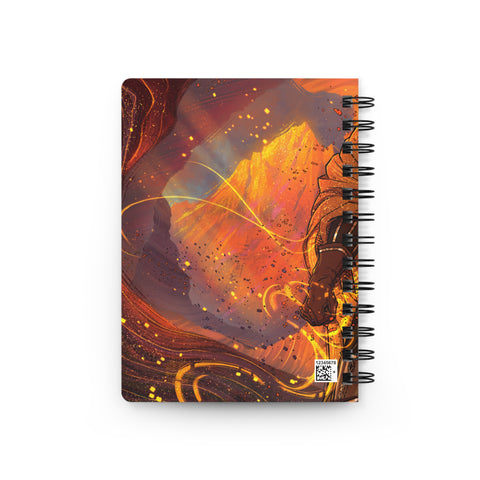 ORO & ISLA "Hands Tied" Spiral Bound Journal