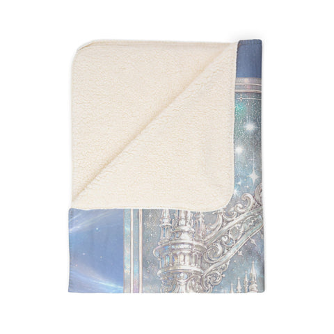 SPECIAL EDITION: "STARSIDE GATES" TRADING CARD PREMIUM SHERPA BLANKET