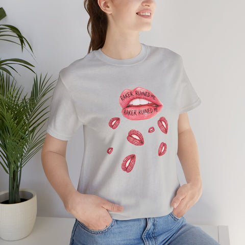 RAKER RUINED ME LIPS: PREMIUM COTTON T-SHIRT