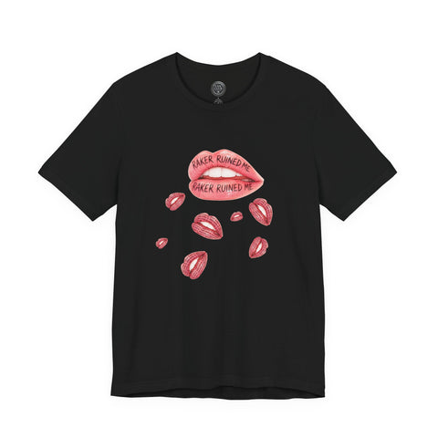 RAKER RUINED ME LIPS: PREMIUM COTTON T-SHIRT
