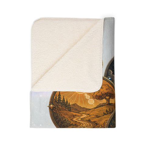 48-HOURS: LIMITED EDITION 6 REALMS LIGHTLARK PREMIUM SHERPA BLANKET