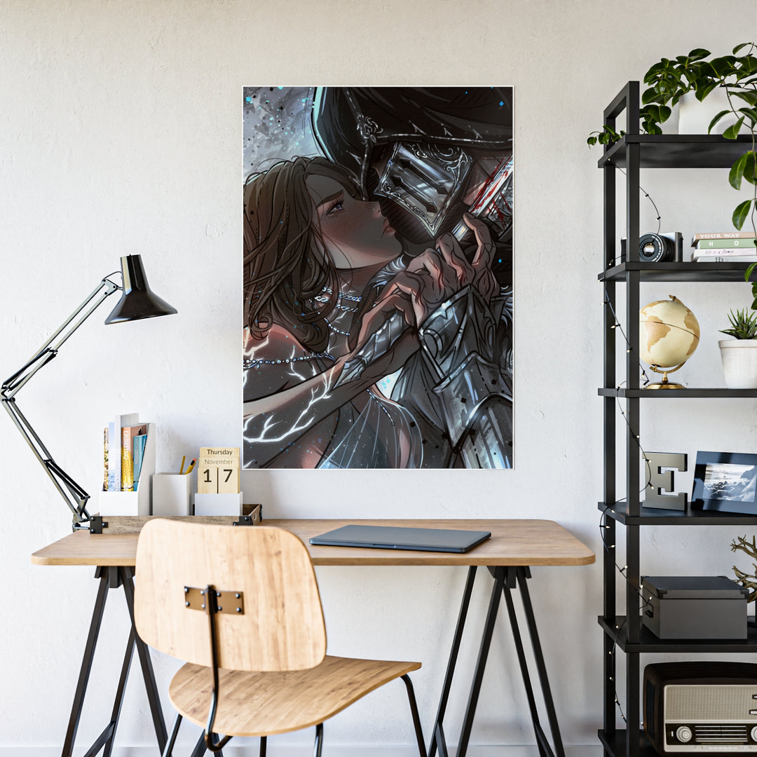 *STARSIDE* ARIS & RAKER GLOSSY ART POSTER – Official Asterverse Merch Store