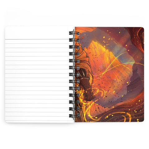 ORO & ISLA "Hands Tied" Spiral Bound Journal