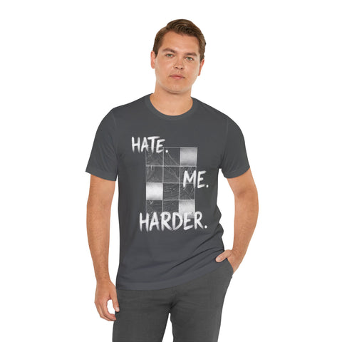 SILVER "HATE. ME. HARDER" STARSIDE T-SHIRT