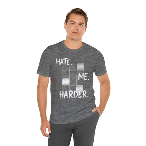 SILVER "HATE. ME. HARDER" STARSIDE T-SHIRT