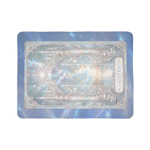 SPECIAL EDITION: "STARSIDE GATES" TRADING CARD PREMIUM SHERPA BLANKET
