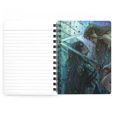 GRIM & ISLA "ME vs YOU" Spiral Bound Journal (INSIDE & OUTSIDE PRINTS)