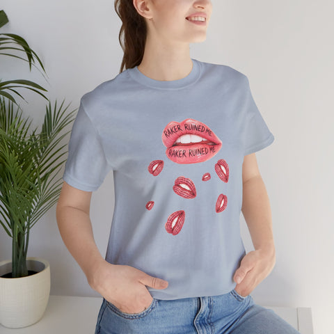 RAKER RUINED ME LIPS: PREMIUM COTTON T-SHIRT