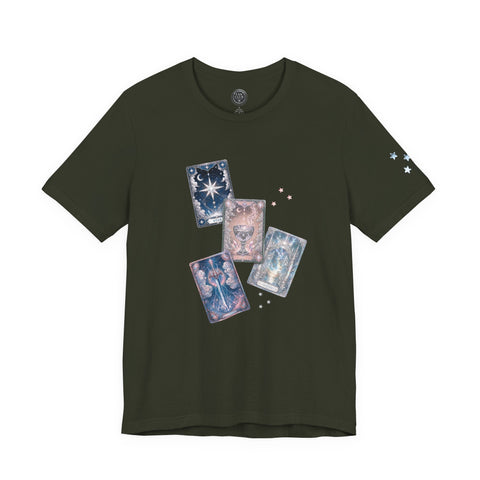 LIMITED EDITION: QUESTRAL RARE TRADING CARDS T-SHIRT w/ SLEEVE