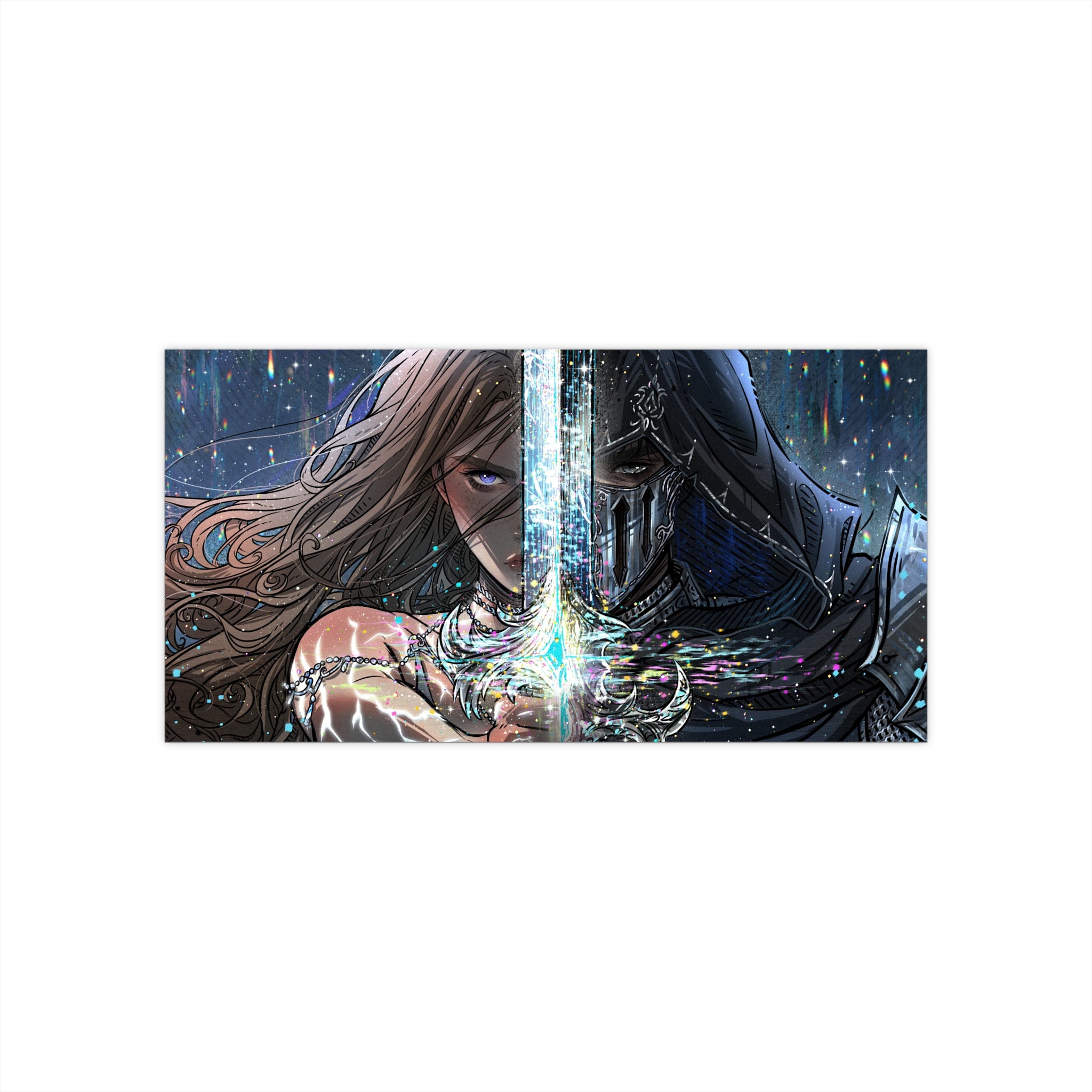 *STARSIDE* ARIS & RAKER BUMPER STICKER – Official Asterverse Merch Store