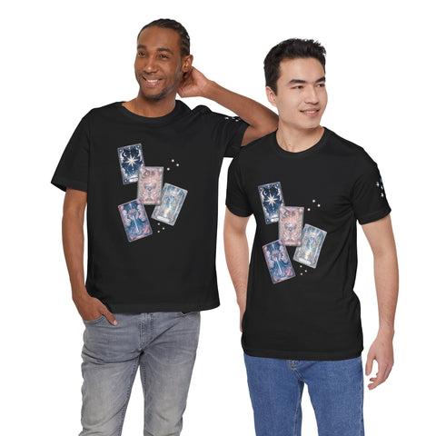 LIMITED EDITION: QUESTRAL RARE TRADING CARDS T-SHIRT w/ SLEEVE
