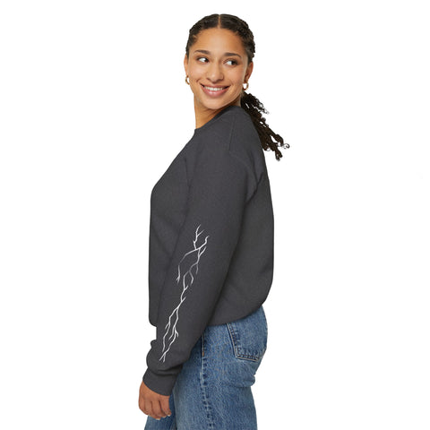 SPECIAL EDITION STARSIDE PLAYING CARD SWEATER WITH SILVER MARKINGS