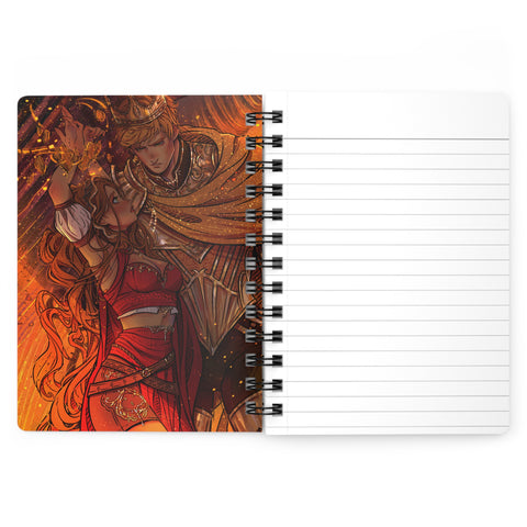 ORO & ISLA "Hands Tied" Spiral Bound Journal