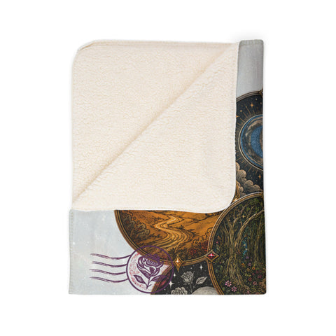 48-HOURS: LIMITED EDITION 6 REALMS LIGHTLARK PREMIUM SHERPA BLANKET