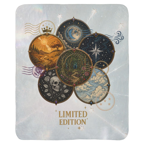 48-HOURS: LIMITED EDITION 6 REALMS LIGHTLARK PREMIUM SHERPA BLANKET