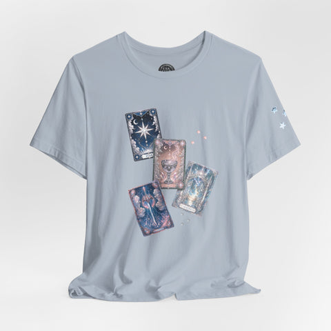 LIMITED EDITION: QUESTRAL RARE TRADING CARDS T-SHIRT w/ SLEEVE