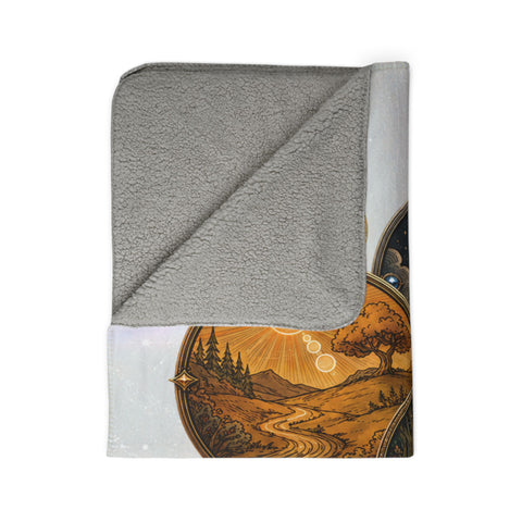 48-HOURS: LIMITED EDITION 6 REALMS LIGHTLARK PREMIUM SHERPA BLANKET