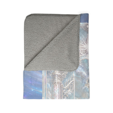 SPECIAL EDITION: "STARSIDE GATES" TRADING CARD PREMIUM SHERPA BLANKET