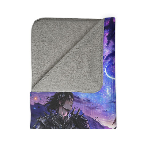 GRIM & ISLA NIGHTBANE SHERPA BLANKET