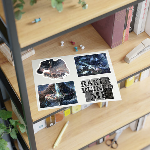 NEW: RAKER & ARIS STARSIDE WATERPROOF PREMIUM STICKER SHEET #1