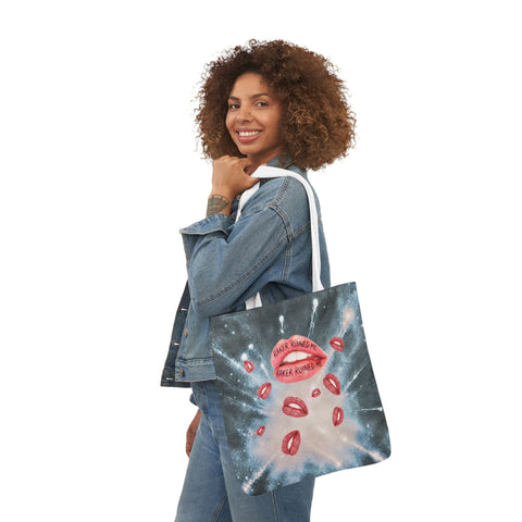 RAKER RUINED ME LIPS: CARRY EVERYWHERE TOTE