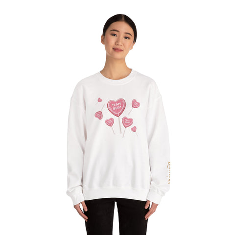 CANDY CAPSULE SWEATSHIRT: TEAM GRIM in PEARL
