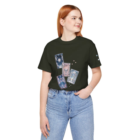 LIMITED EDITION: QUESTRAL RARE TRADING CARDS T-SHIRT w/ SLEEVE