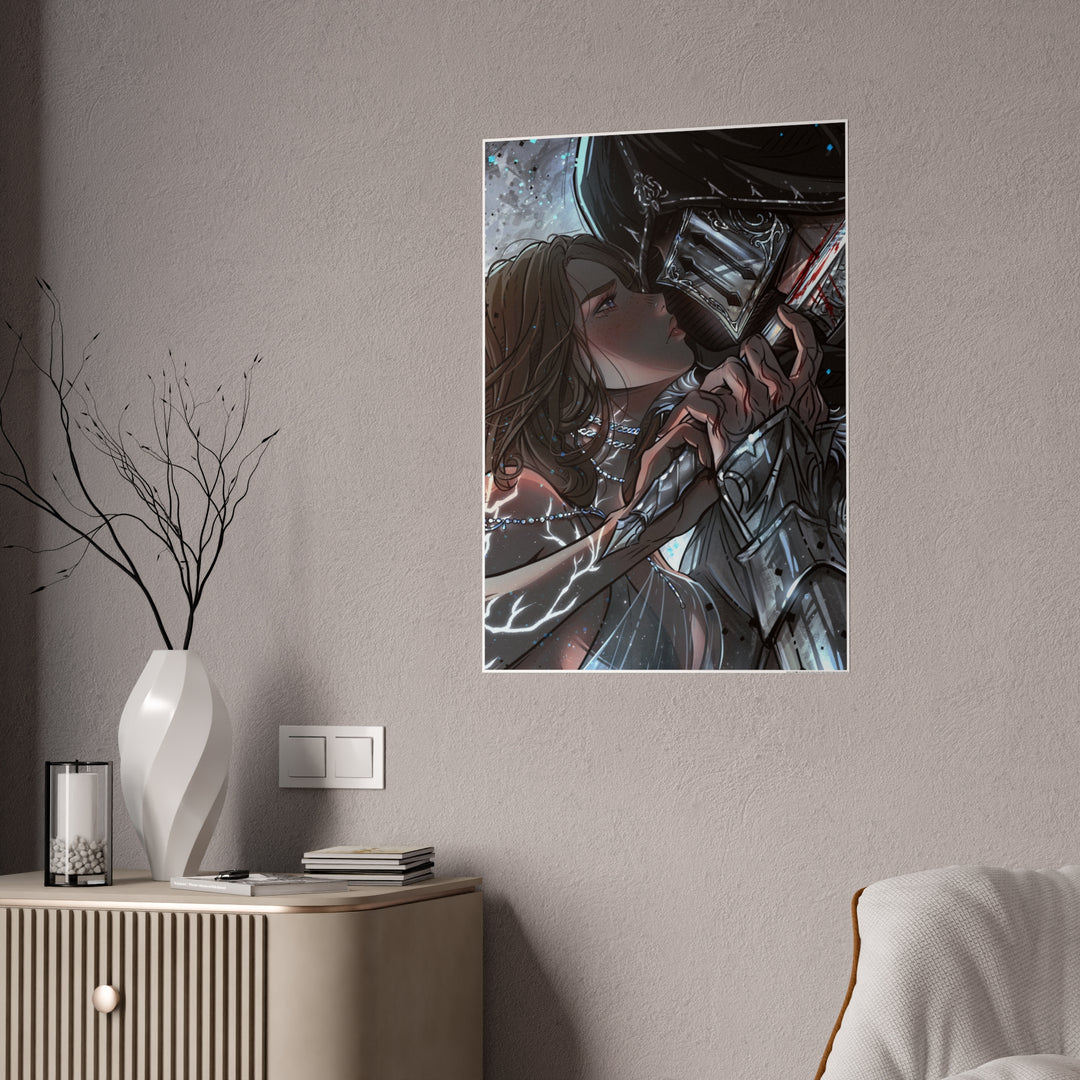 *STARSIDE* ARIS & RAKER GLOSSY ART POSTER – Official Asterverse Merch Store