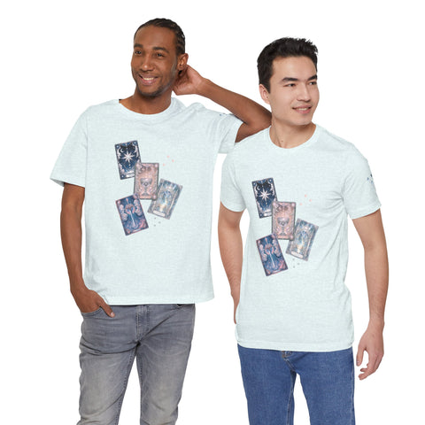 LIMITED EDITION: QUESTRAL RARE TRADING CARDS T-SHIRT w/ SLEEVE