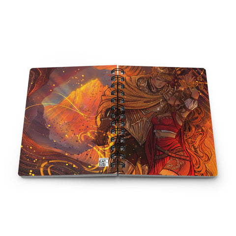 ORO & ISLA "Hands Tied" Spiral Bound Journal