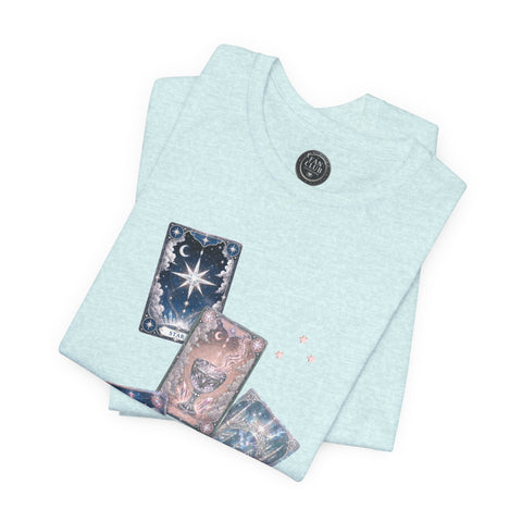 LIMITED EDITION: QUESTRAL RARE TRADING CARDS T-SHIRT w/ SLEEVE