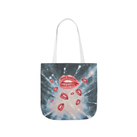 RAKER RUINED ME LIPS: CARRY EVERYWHERE TOTE