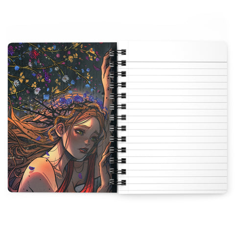 ORO & ISLA "WORLDS APART" Spiral Bound Journal (INSIDE & OUTSIDE PRINTS)