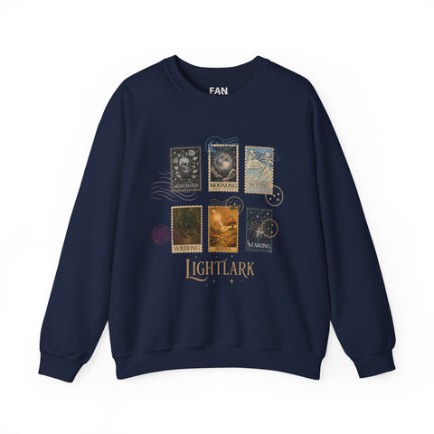 LIGHTLARK REALM TRAVELER SWEATSHIRT in "Sapphire"