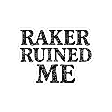 NEW: RAKER RUINED ME STICKER