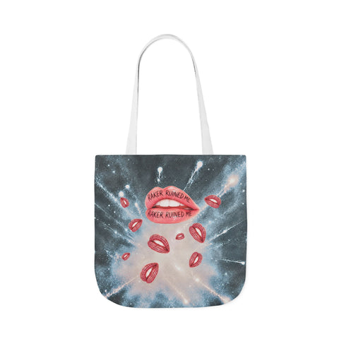 RAKER RUINED ME LIPS: CARRY EVERYWHERE TOTE