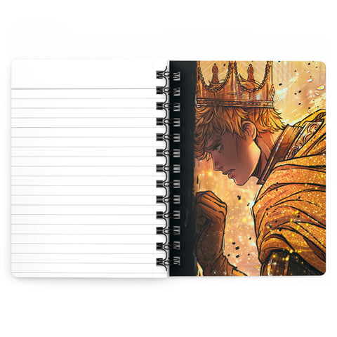 ORO & ISLA "WORLDS APART" Spiral Bound Journal (INSIDE & OUTSIDE PRINTS)