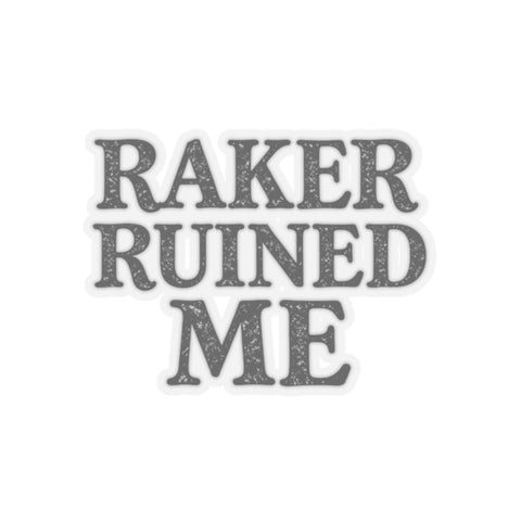 NEW: RAKER RUINED ME STICKER