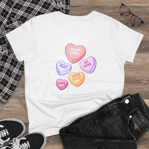 CANDY CAPSULE: TEAM ORO CONVERSATION HEART TEE