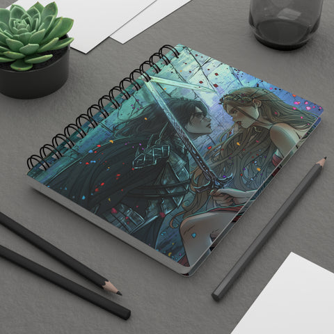 GRIM & ISLA "ME vs YOU" Spiral Bound Journal (INSIDE & OUTSIDE PRINTS)